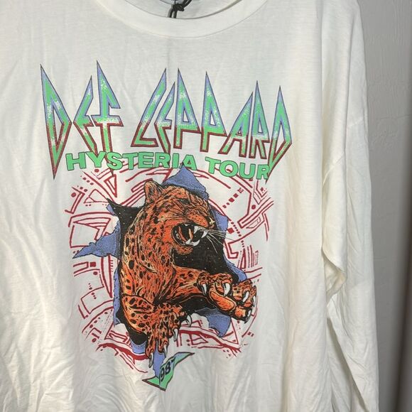 NWT Daydreamer Def Leppard Hysteria Long Sleeve - Picture 4 of 5